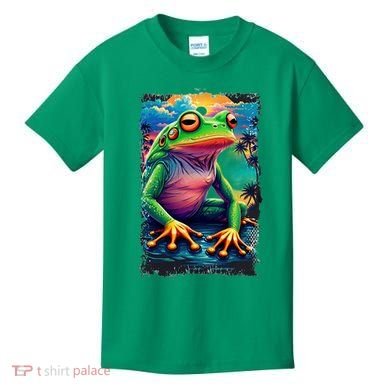 Watercolor Frog Kids T-Shirt