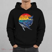 Whale Family Whale Lover Whales Aquarist Marine Biologist Hoodie thumb 0