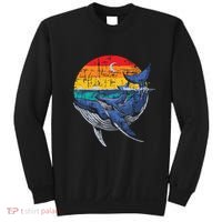 Whale Family Whale Lover Whales Aquarist Marine Biologist Sweatshirt thumb 0