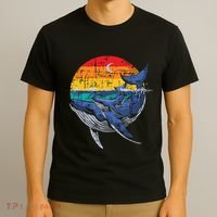 Whale Family Whale Lover Whales Aquarist Marine Biologist T-Shirt thumb 3