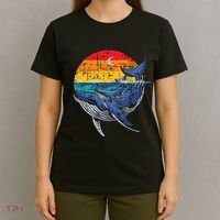 Whale Family Whale Lover Whales Aquarist Marine Biologist T-Shirt thumb 4