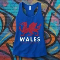 Wales Flag Welsh Dragon Baner Cymru Am Byth Welsh Gift Women's Tank Top thumb 3