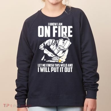 Welder Funny Welding Saying Graphic For Women's Sweatshirt