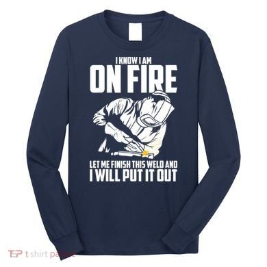Welder Funny Welding Saying Graphic For Long Sleeve Shirt