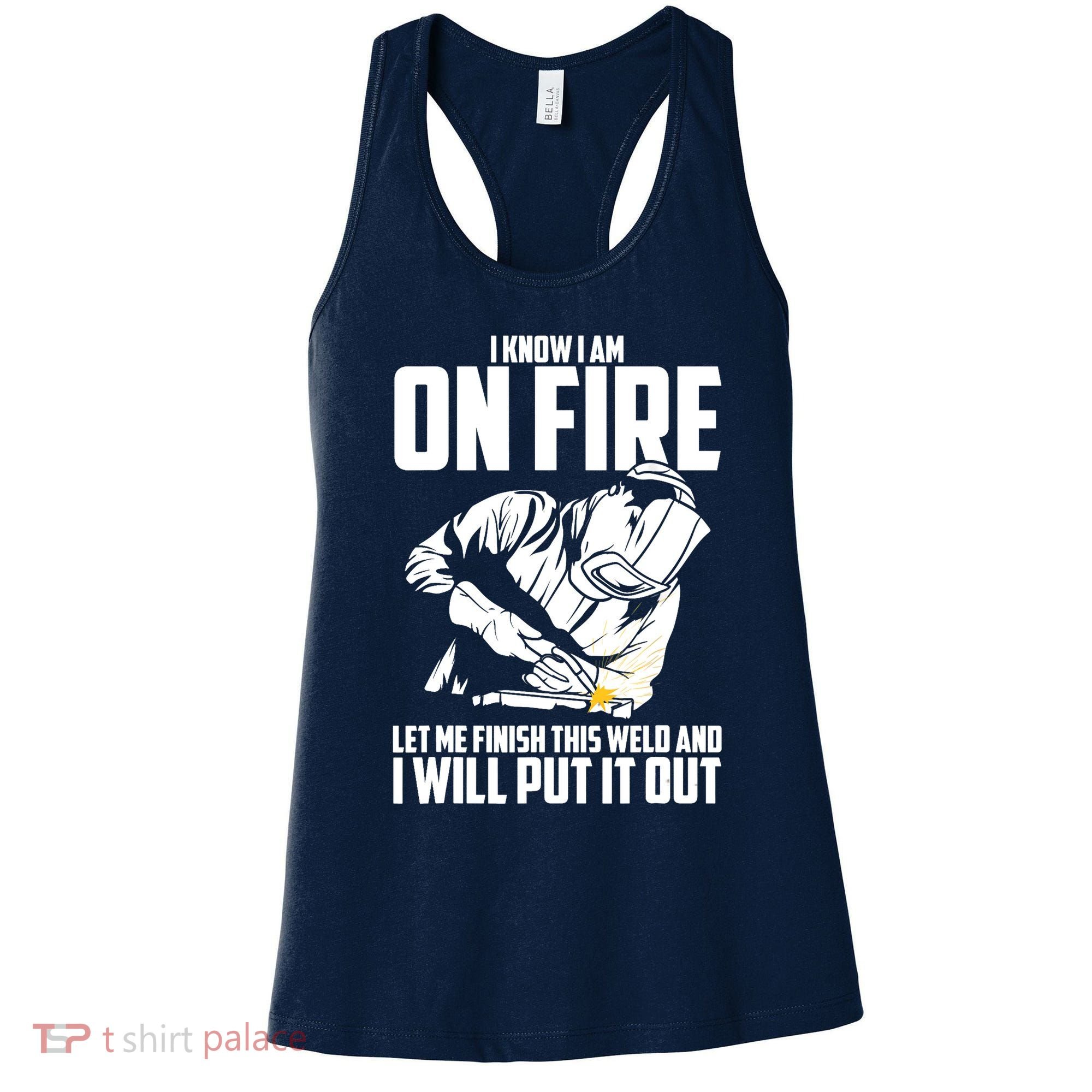 Welder Funny Welding Saying Graphic For Women's Tank Top