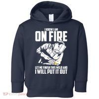 Welder Funny Welding Saying Graphic For Toddler Hoodie thumb 0