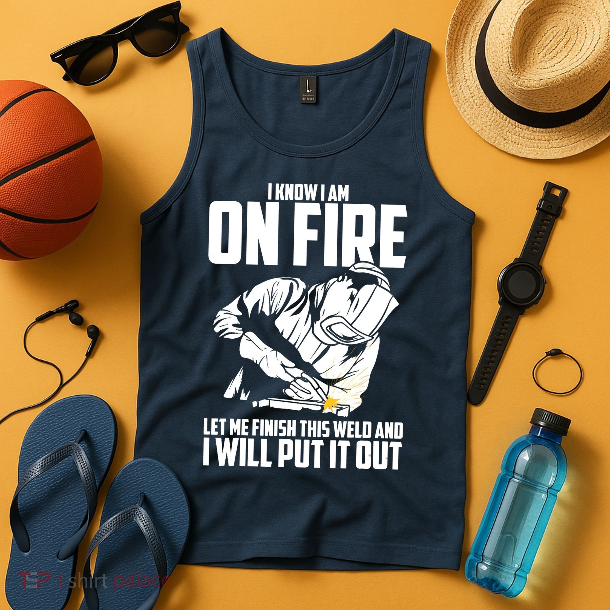 Welder Funny Welding Saying Graphic For Tank Top