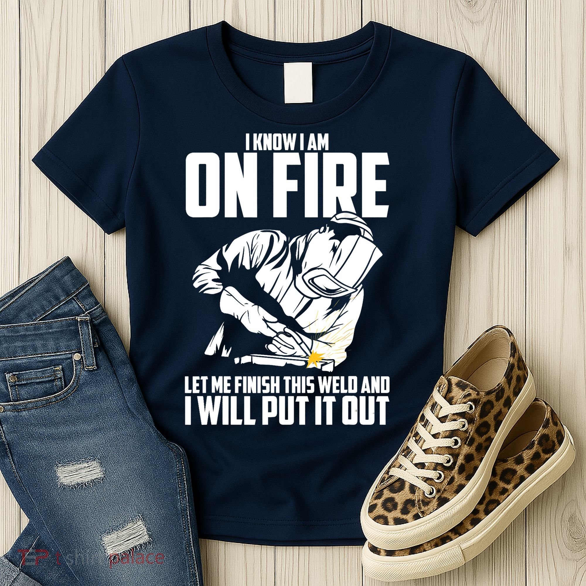 Welder Funny Welding Saying Graphic For Women's T-Shirt