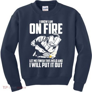 Welder Funny Welding Saying Graphic For Kids Sweatshirt
