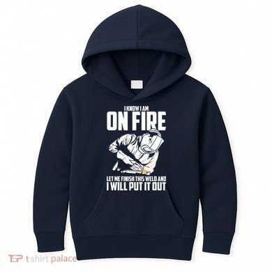 Welder Funny Welding Saying Graphic For Kids Hoodie