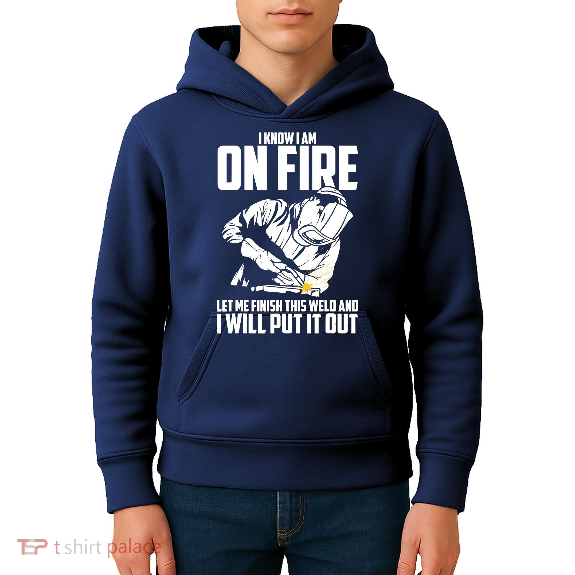 Welder Funny Welding Saying Graphic For Kids Hoodie