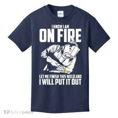 Welder Funny Welding Saying Graphic For Kids T-Shirt
