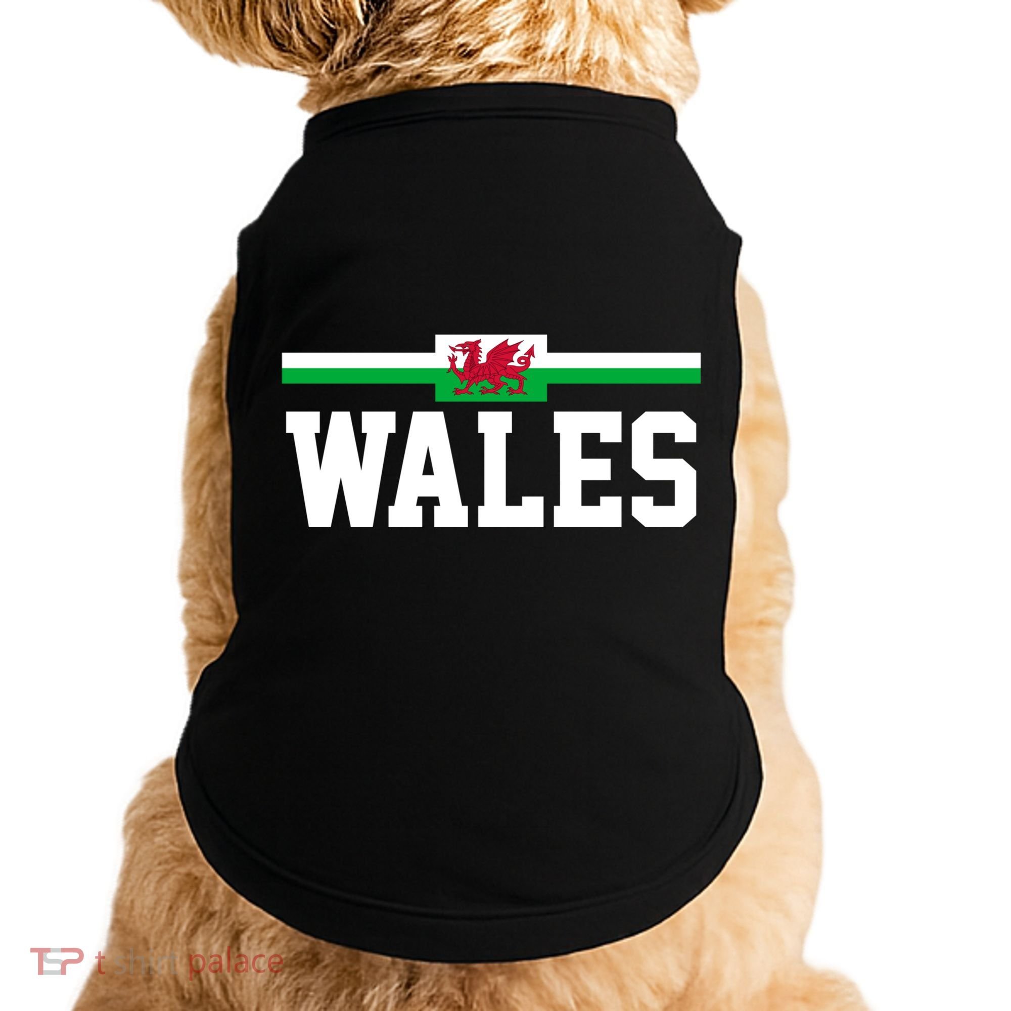 Wales Flag Welsh Cool Gift Doggie Tank