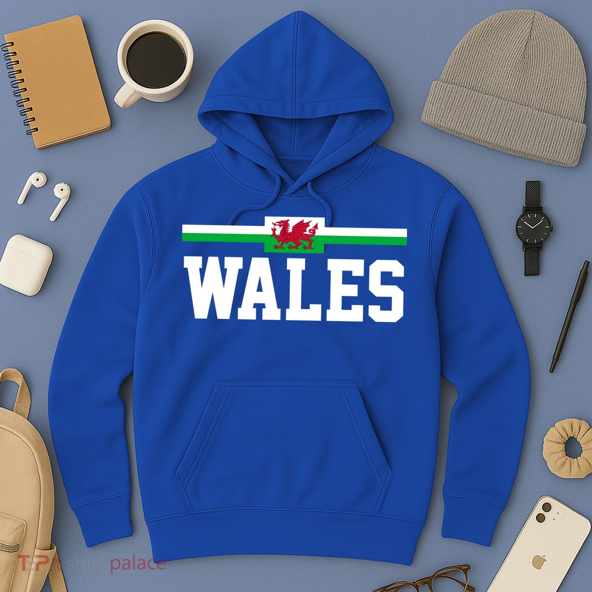 Wales Flag Welsh Cool Gift Hoodie