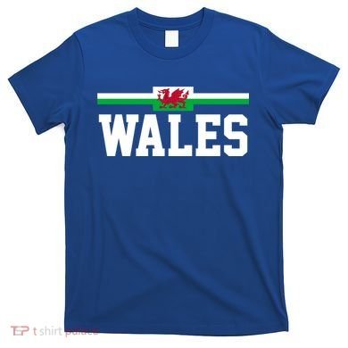 Wales Flag Welsh Cool Gift T-Shirt