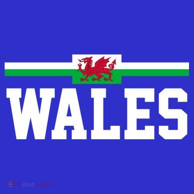 Wales Flag Welsh Cool Gift Tie-Dye T-Shirt
