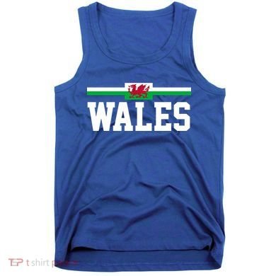Wales Flag Welsh Cool Gift Tank Top