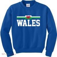 Wales Flag Welsh Cool Gift Kids Sweatshirt thumb 0