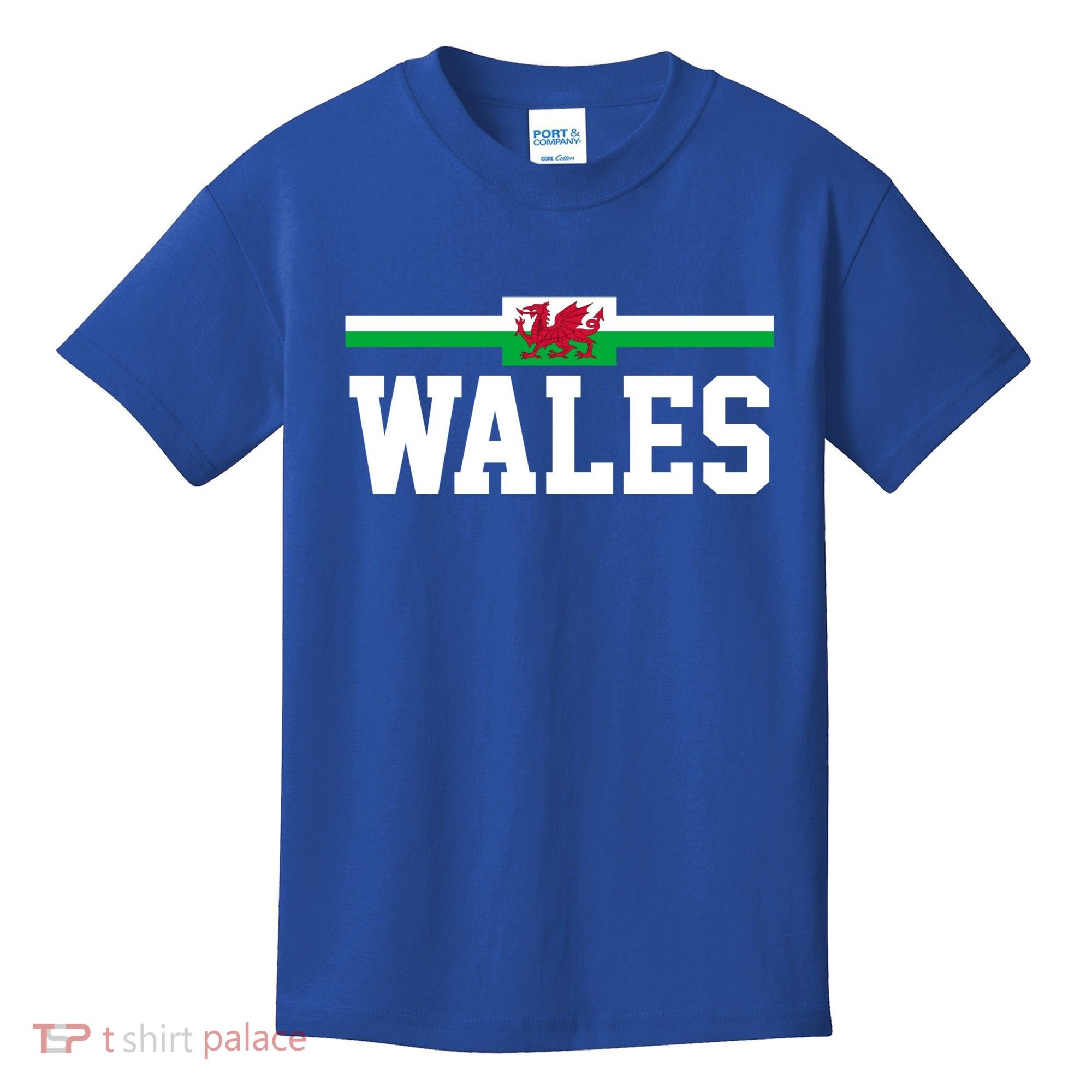Wales Flag Welsh Cool Gift Kids T-Shirt