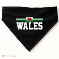 Wales Flag Welsh Gift USA-Made Doggie Bandana thumb 0