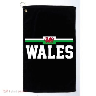 Wales Flag Welsh Gift Golf Towel