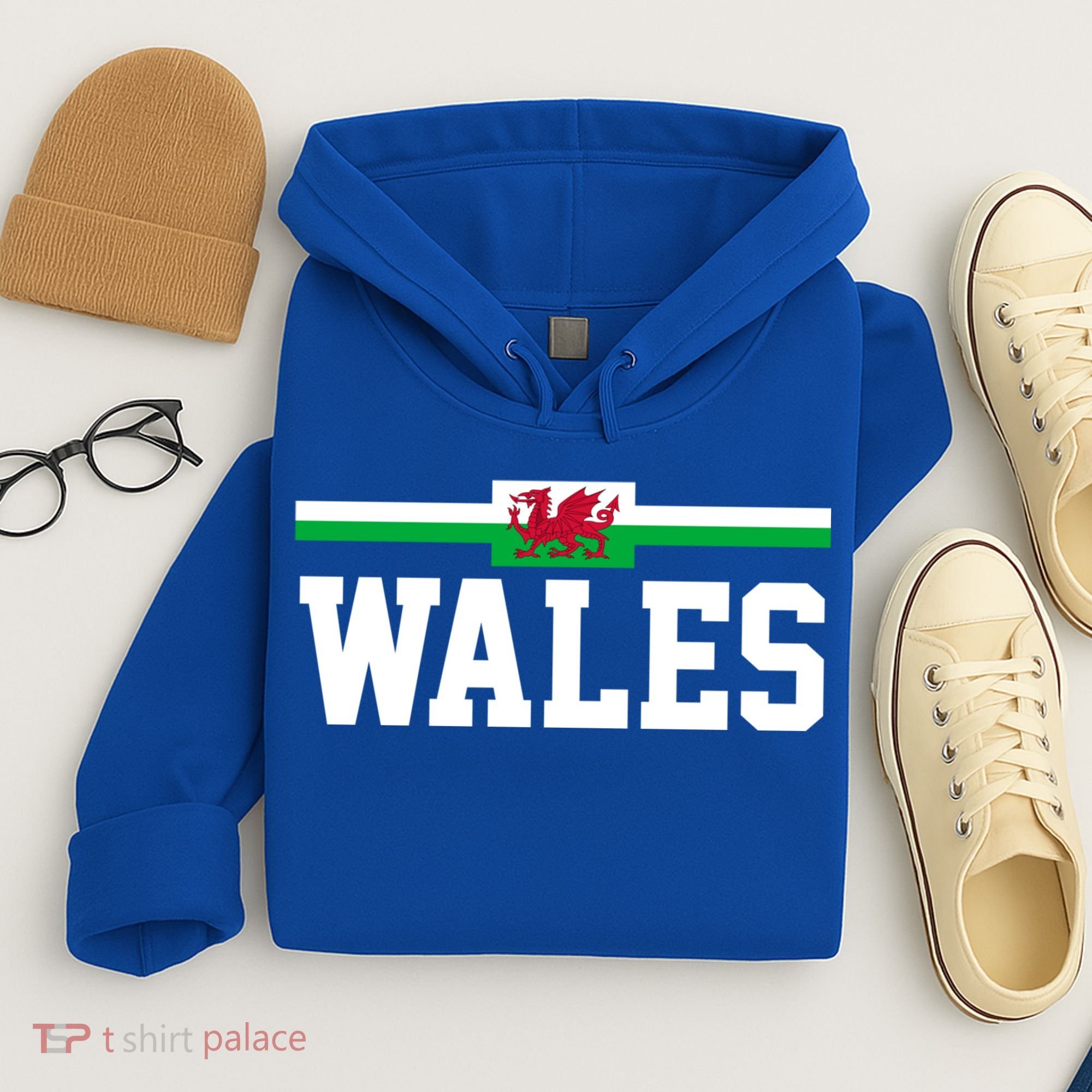 Wales Flag Welsh Gift Hoodie
