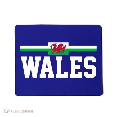 Wales Flag Welsh Gift Mousepad