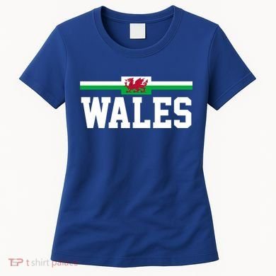 Wales Flag Welsh Gift Women's T-Shirt