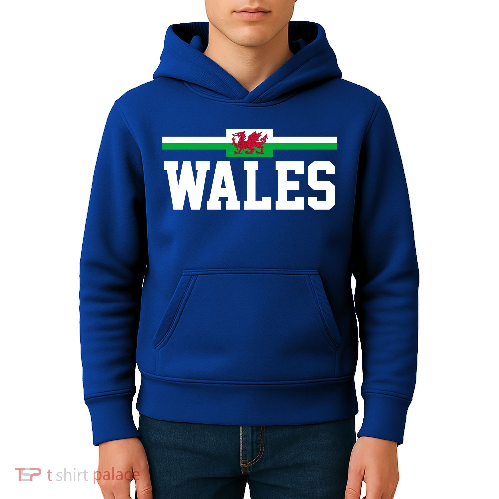 Wales Flag Welsh Gift Kids Hoodie