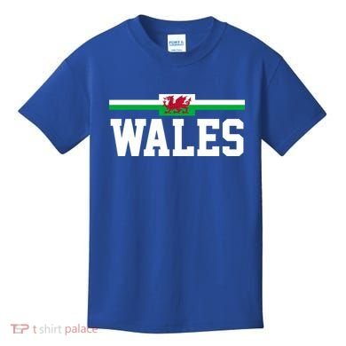 Wales Flag Welsh Gift Kids T-Shirt