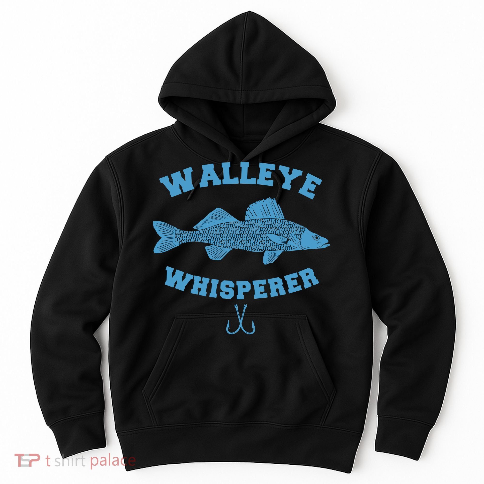 Walleye Fishing Walleye Whisperer Fishing Lure Hoodie