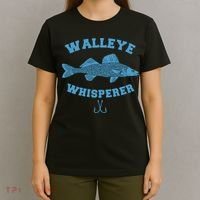 Walleye Fishing Walleye Whisperer Fishing Lure T-Shirt thumb 4