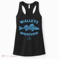 Walleye Fishing Walleye Whisperer Fishing Lure Women's Tank Top thumb 0