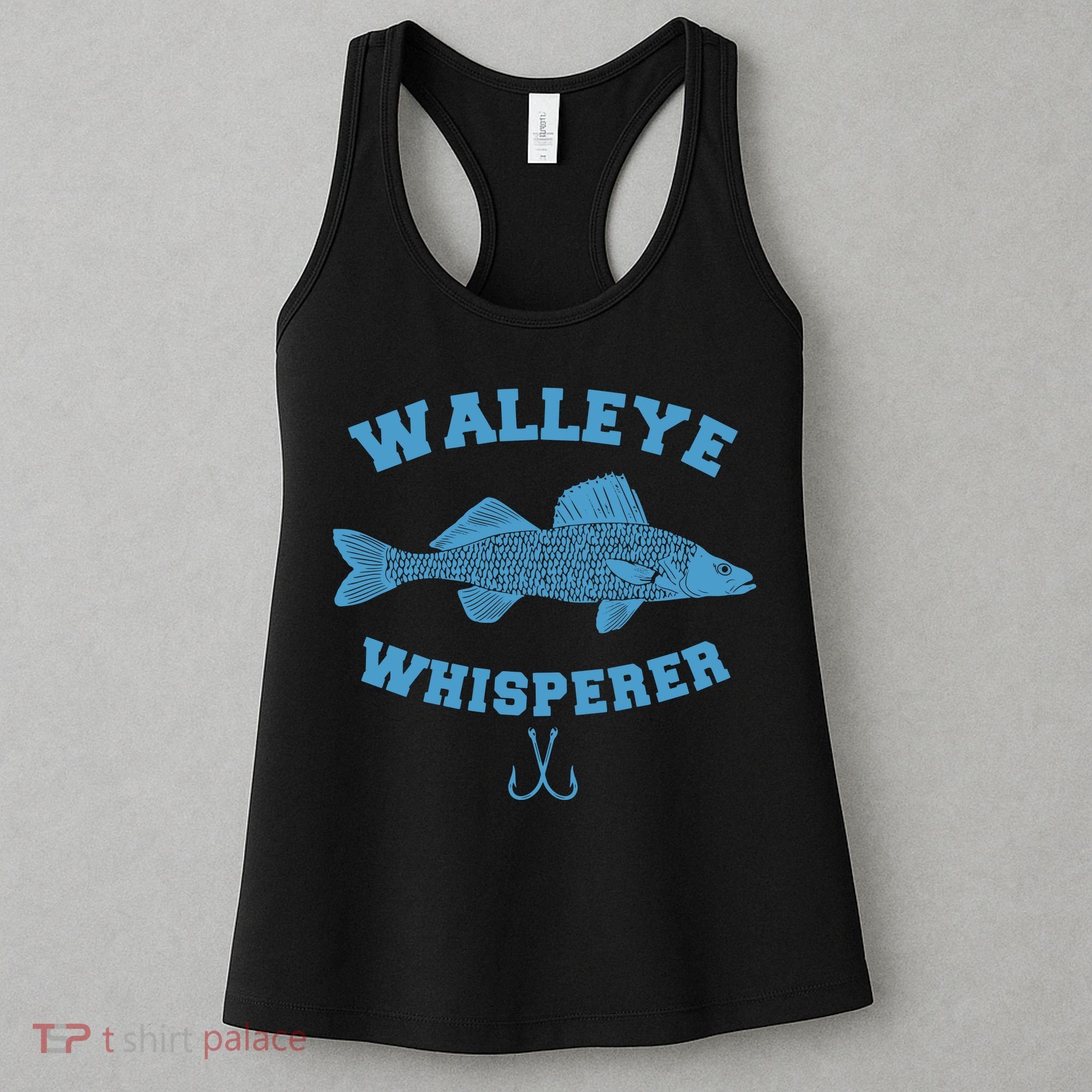 Walleye Fishing Walleye Whisperer Fishing Lure Women's Tank Top
