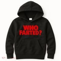 Who Farted Kids Hoodie thumb 0