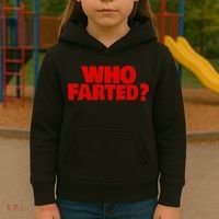 Who Farted Kids Hoodie thumb 3