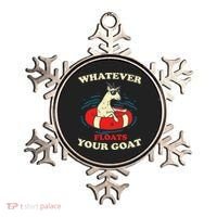 Whatever Floats Your Goat Summer Float Trip River Tubing Ornament thumb 0