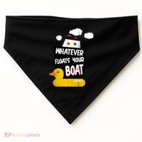 Whatever Floats Your Boat USA-Made Doggie Bandana thumb 0