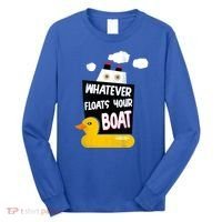 Whatever Floats Your Boat Long Sleeve Shirt thumb 0