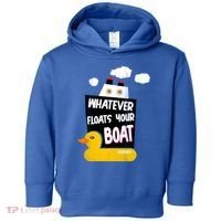 Whatever Floats Your Boat Toddler Hoodie thumb 0