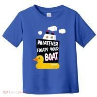 Whatever Floats Your Boat Toddler T-Shirt thumb 0