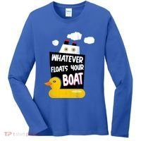 Whatever Floats Your Boat Women's Long Sleeve Shirt thumb 0