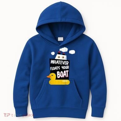Whatever Floats Your Boat Kids Hoodie