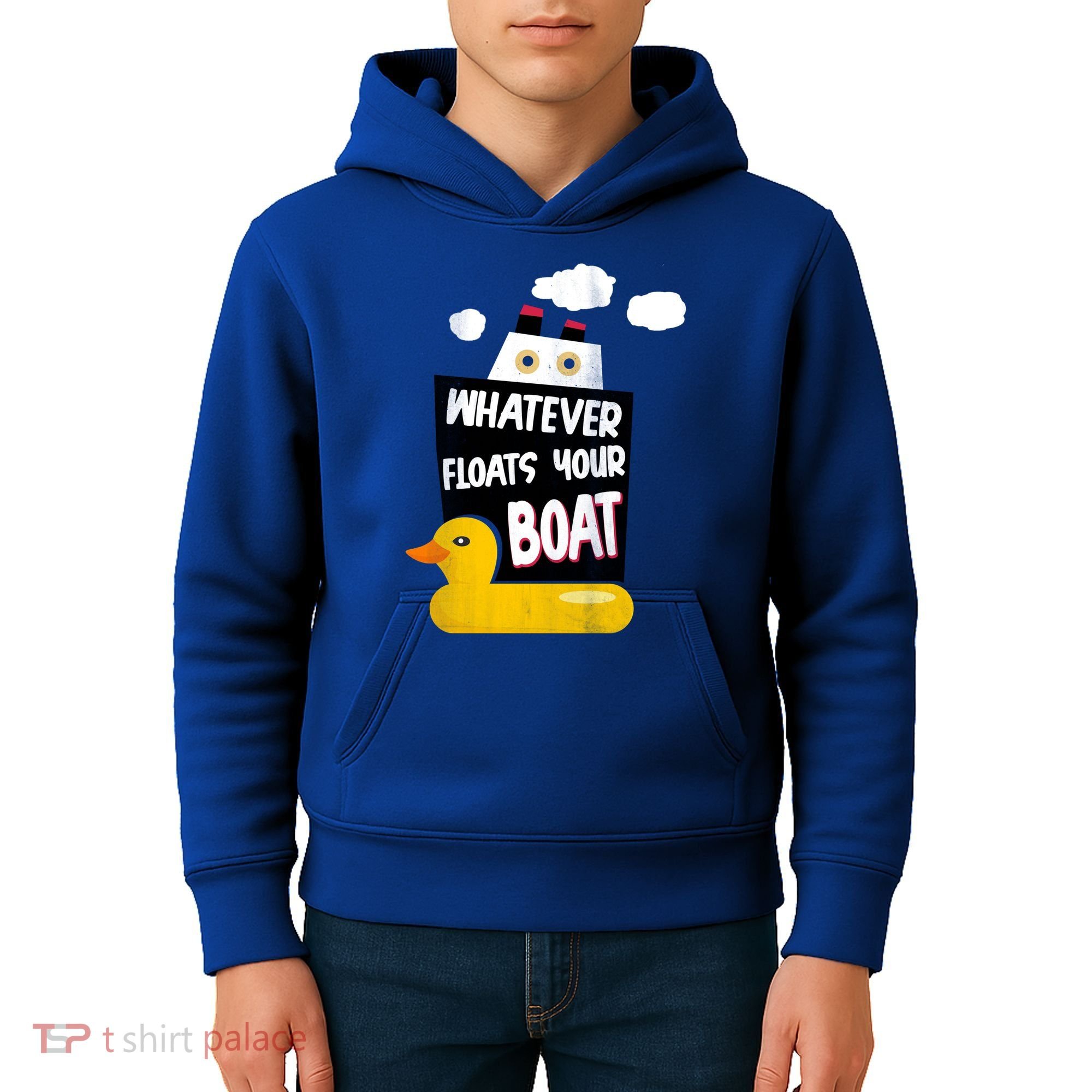 Whatever Floats Your Boat Kids Hoodie
