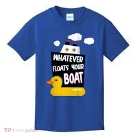 Whatever Floats Your Boat Kids T-Shirt thumb 0