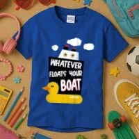 Whatever Floats Your Boat Kids T-Shirt thumb 3