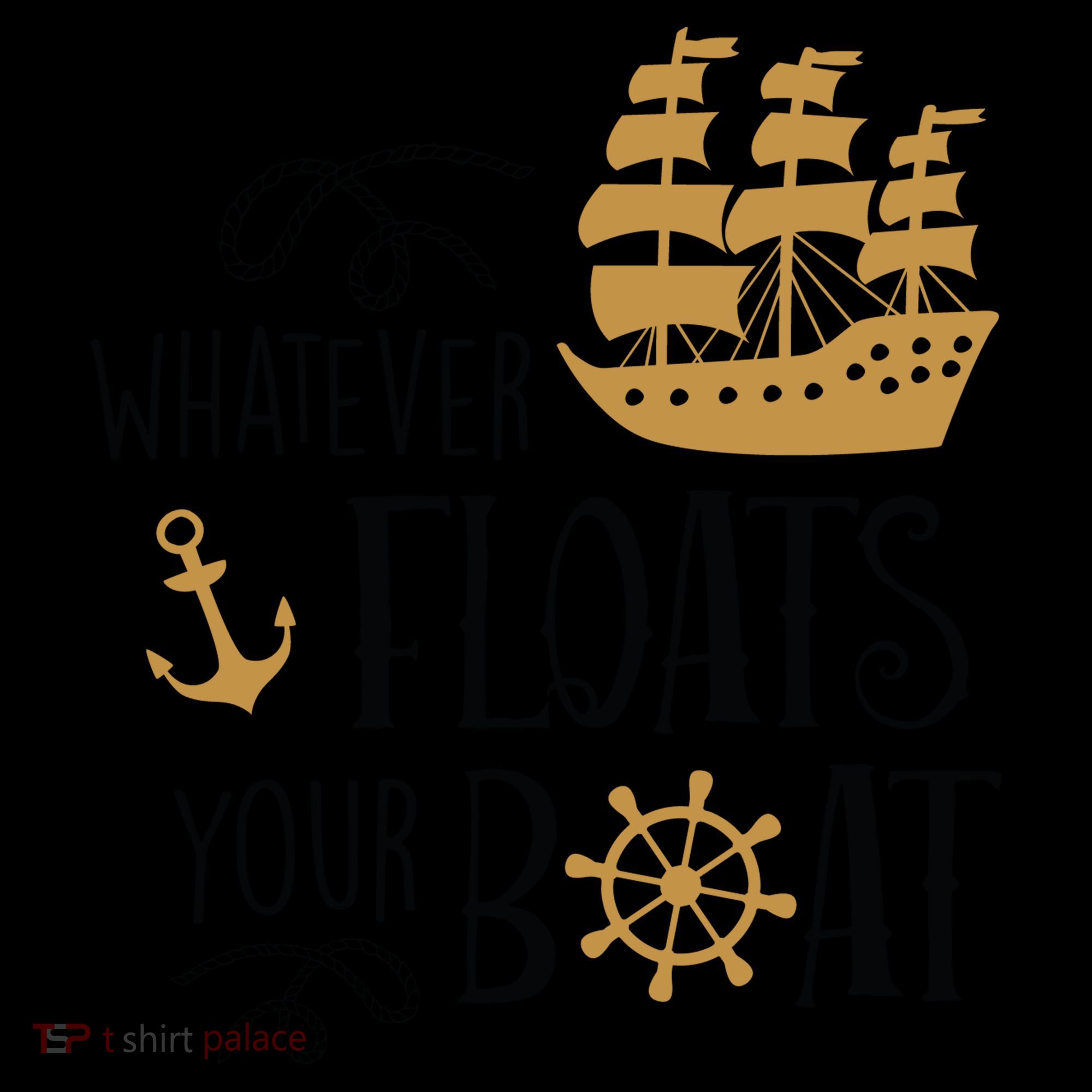 Whatever Floats Your Boat Funny Pirate Ship Coffee Mug