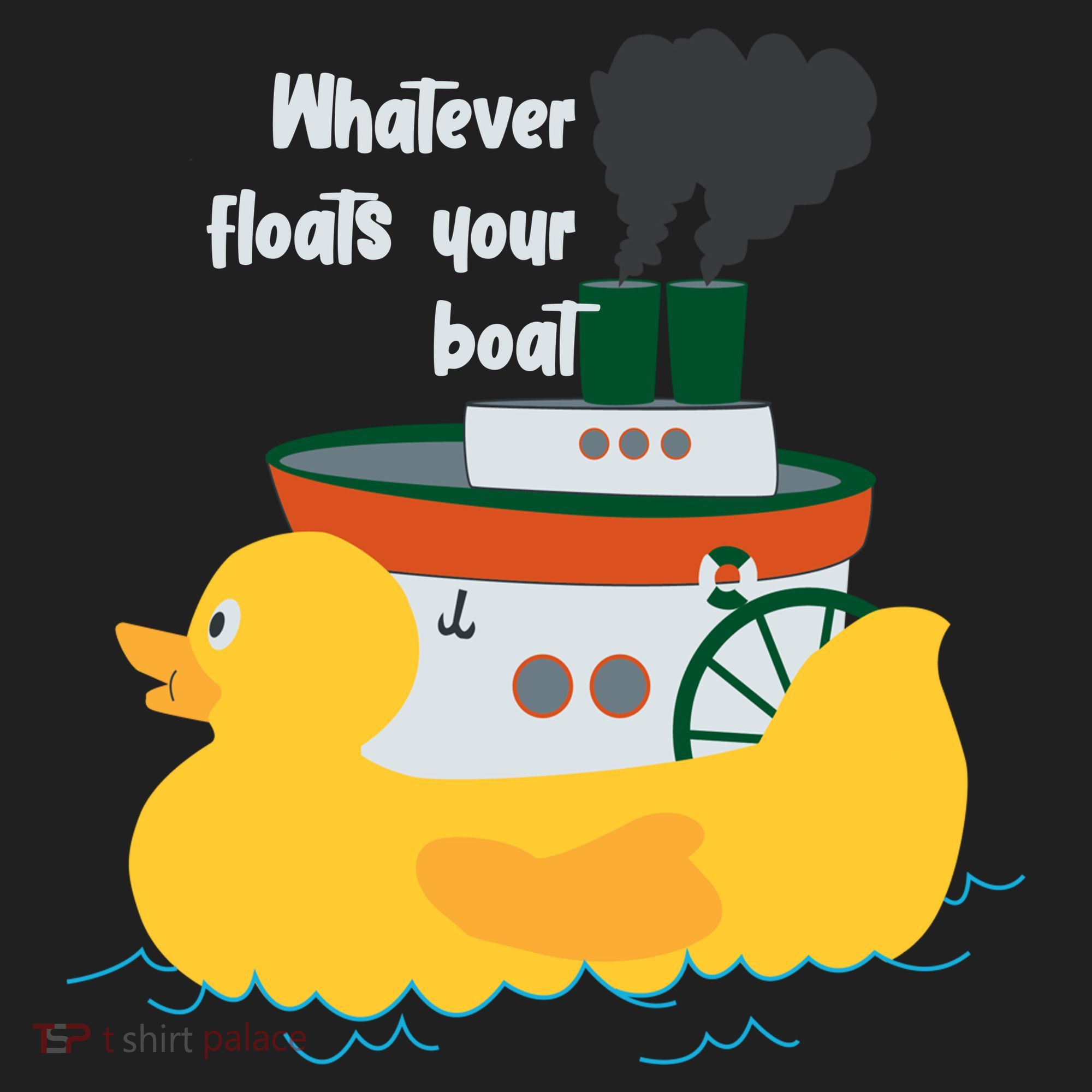 Whatever Floats Your Boat Funny Floaty Duck Hat