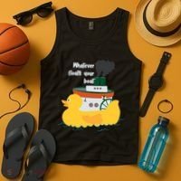 Whatever Floats Your Boat Funny Floaty Duck Tank Top thumb 4