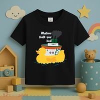Whatever Floats Your Boat Funny Floaty Duck Toddler T-Shirt thumb 3